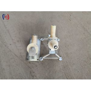 Nylon Corner Cable Turning Roller One Way Construction Works Stringing