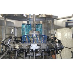 Industrial Soda Water Filling Machine / Sparkling Water Processing Equipment