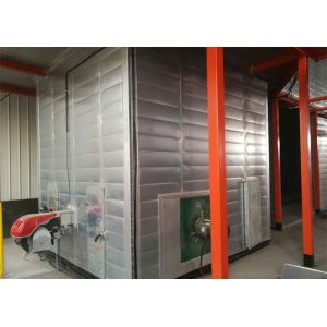Professional Steel Substrate Automatic Powder Coating Machine With 2 Reciprocato