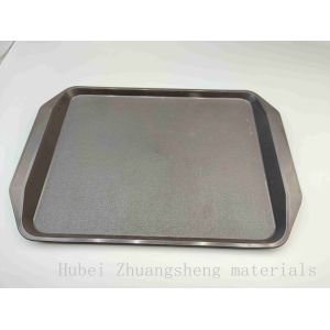 Series 4 Plastic Tray, pp/ABS black/grey,