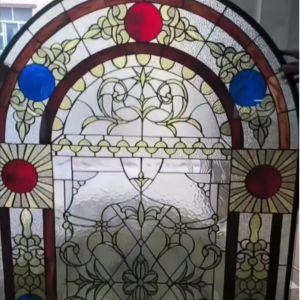 Customized Stained Art Colored Glass For Church Door Or Window