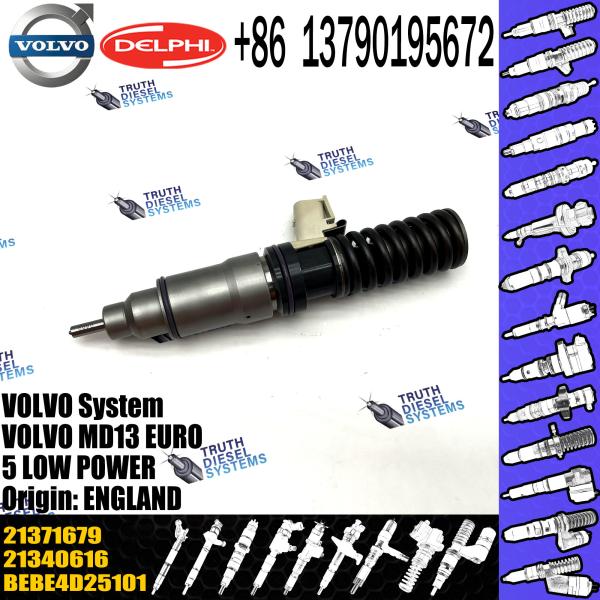 Diesel Engine Common Rail inyector Unit Fuel Injector BEBE4D25001 21371679 85003268 21340616 For VOL MD13 EURO 5