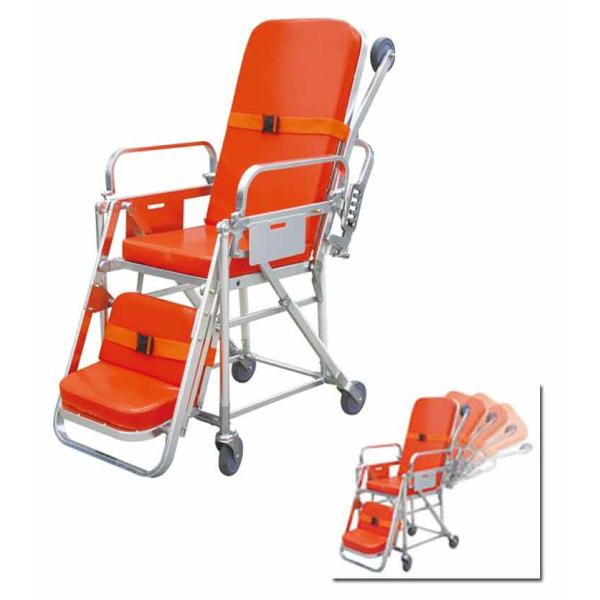 Buy 196×55×86cm Folding Ambulance Stretcher Adjustable at wholesale prices