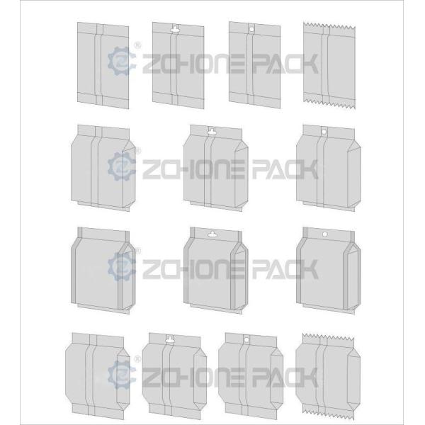 Pouches Type Rotary Vacuum Packaging Machine Chicken Feet Packaging Machine