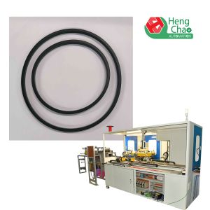 China Automatic Bonding And Cutting O Ring Machine For Lunch Box Or Thermal Cup Seal Material Production 12-15S/Pcs Cycle on sale