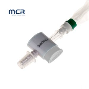 Disposable Double Swivel Elbow Closed Suction Catheter 24H Y-Piece