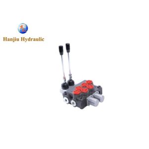 6 Spool 45lt Monoblock Directional Control Valve Hydraulic