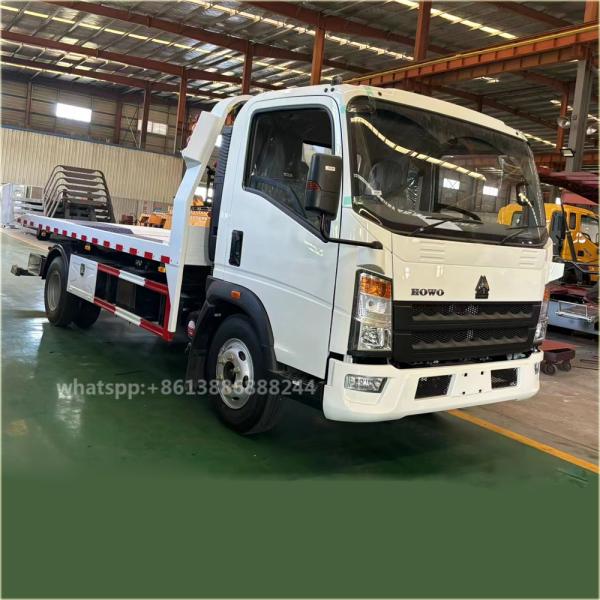 All Ground Wreckers Goes Down to the Ground Flat Wrecker Body Tow Truck Full Floor Tow Truck