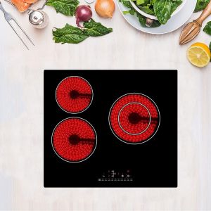 China SAA Glass ceramic 60cm 3 Burner Countertop Stove on sale