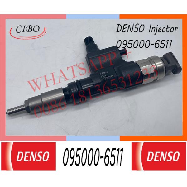 Buy Diesel HINO N04C Engine Injector 095000-6511 095000-6510 For DENSO Common Rail at wholesale prices