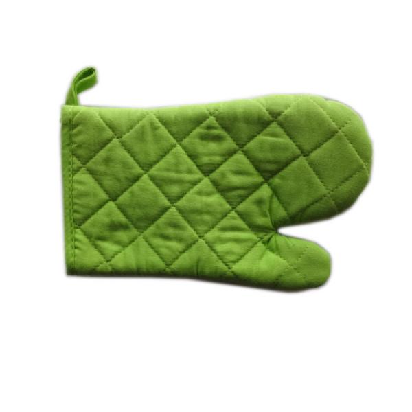 Buy Canvas Thin Fabric Oven Mitt for Promotion Easy Kitchen Oven Mitt Potholders , Grass Green at wholesale prices