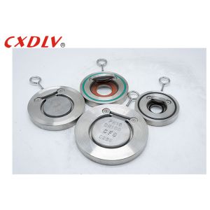 China Stainless Steel Swing Check Valve Thin Pattern EPDM Seal on sale