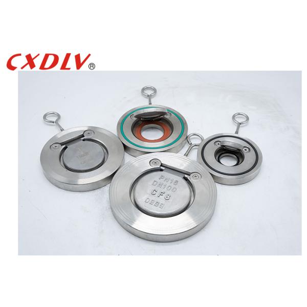Buy Stainless Steel Swing Check Valve Thin Pattern EPDM Seal at wholesale prices