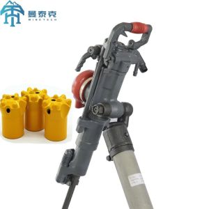Pneumatic Power Airleg S82 Rock Drilling Machine For Gold Mining