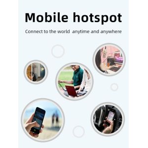 Tuoshi Lightweight Wireless MTK Chipset 4G Mobile Hotspot For Windows Mac IOS