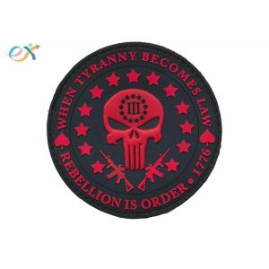 Squad Pvc Morale Patches Men ' S Three Percent Tyranny Punisher Liberty