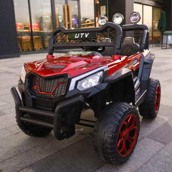 Ride On Toy 2022 Classic4x4 Big Baby Electric12v Remote Control Car Kids MP3 Electric Cars For 3-10year Olds