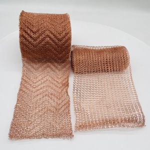 Red Copper Mesh Rats 3m 15.2m Length 98% Porosity Low Temperature Resistant