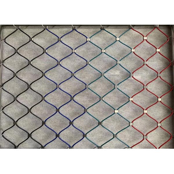 Buy 60*105mm Stainless Steel Wire Rope Mesh at wholesale prices