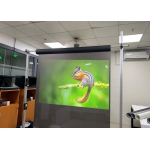 transparent holographic rear projection film Adhesive For Window Advertising