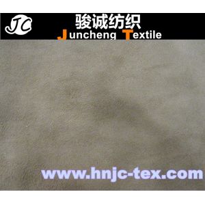 Hign Desity Fashion Weft Knitting Stretch Suede/decoration/ sofa upholstery