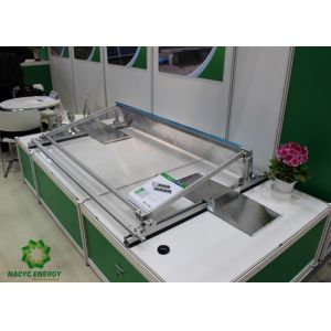 China Flat Roof Ballasted Solar Racking Systems Non Penetration Solution Framed PV Module on sale