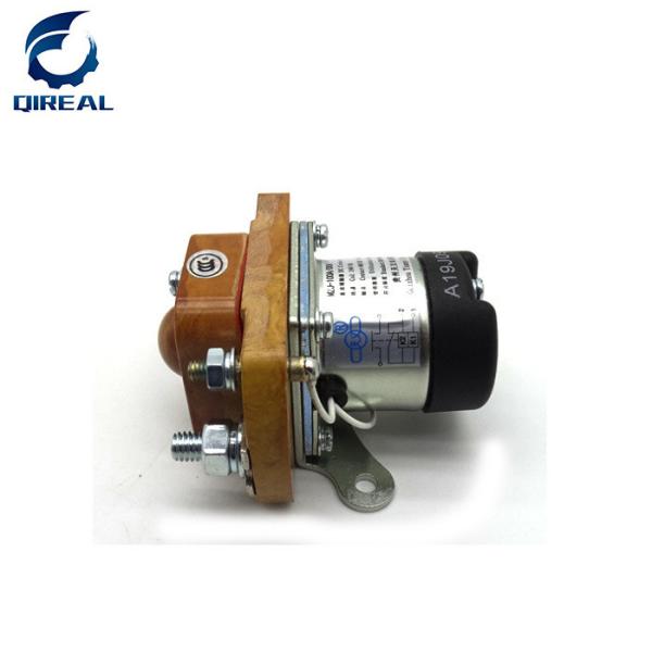 Buy 100A 24V Excavator Electrical Parts Loader Power Switch Power Relay at wholesale prices