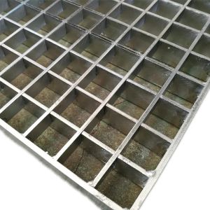 China 66x25mm Bar Stainless Steel Grating Dovetail Pressure Locked Press Locked on sale