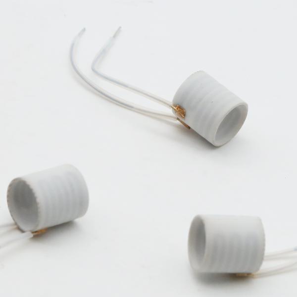 Low Voltage Ceramic Heater Alumina MCH fast heating up 3.7V mch aluminum nitride Tubes Heat Element for honey collector