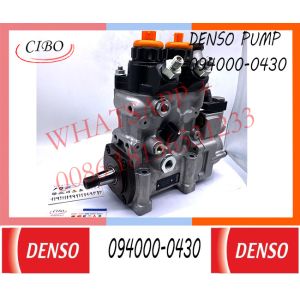 China Neutral P11C Common Rail Pump 094000-0430 Diesel Fuel Injection Pump 22100-E0390 For SK400-8 22730-1240 on sale