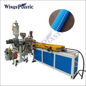 Automotive Wiring Harness Pipe Production Line / Threading Corrugated Hose