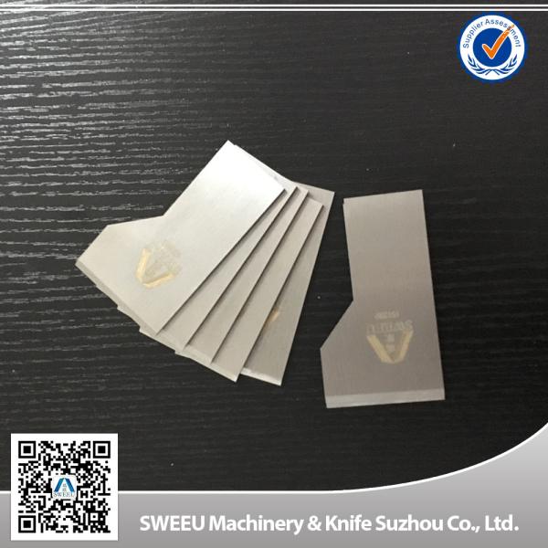 1mm Thin Bilateral Edge Cutting Blades , Custom Made Cutter Replacement Blades