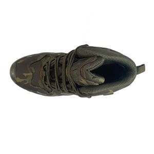Breathable Mesh Fabric PU Rubber Outdoor Shoes with Waterproofing Function