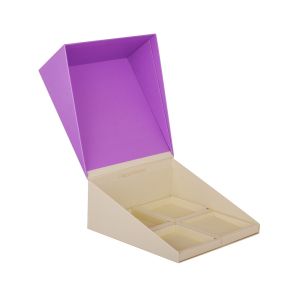 Rectangle Paper Cake Packaging Box With Custom Logo Matte Lamination