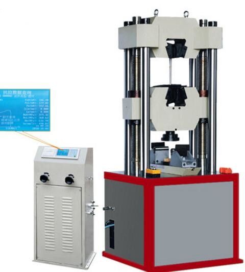 Buy Four Column Hydraulic Tensile Test Machine with LCD Digital Display at wholesale prices