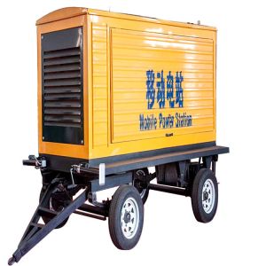 100KW Weichai Portable Diesel Generator Set with Air Filter and Soundproof