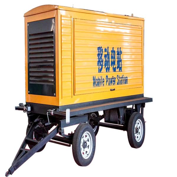 100KW Weichai Portable Diesel Generator Set with Air Filter and Soundproof