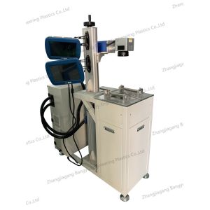 Quality Logo Coding Metal Fiber Aircooled Laser Code Printer Machine for sale