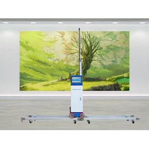 China 10ML Ink 9600DPI 32m2/H Vertical Wall Printer on sale