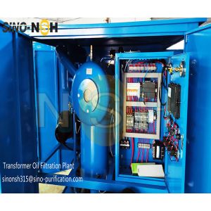 75Kv 1800L/H Transformer Oil Regeneration Machine 40mn/M