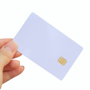 SLE4442 RFID plastic pvc smart contact chip Card