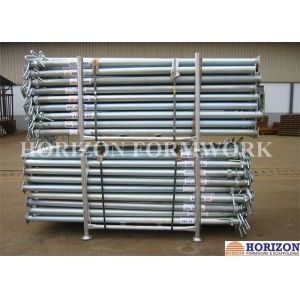 30KN Scaffolding Steel Prop Heave Duty , Adjustable Building Props EN1065