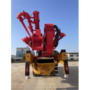Sany 62M Concrete Pump Truck with 170 m³/h Output and 13.5 MPa Pressure on Volvo