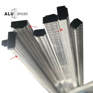 ABM LInsulating glass bendable aluminum spacer with butyl tape