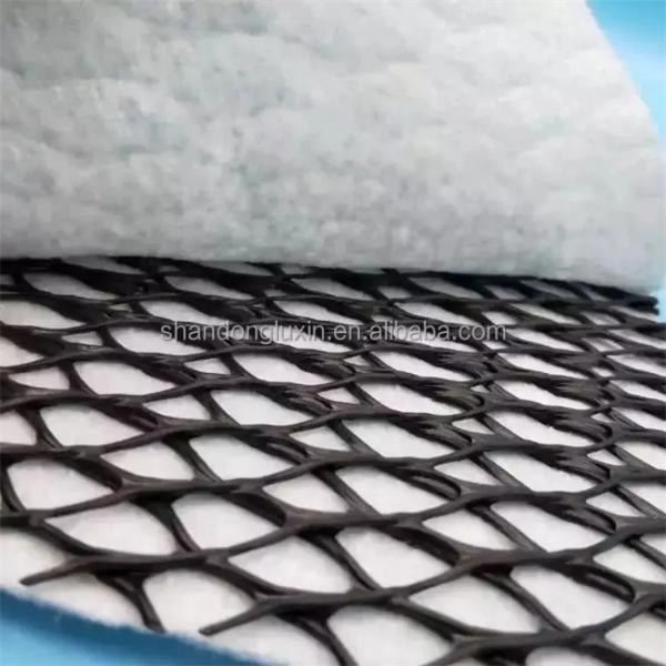 Black White 3D Composite Drainage Net for Landfill Railway Tunnel System Drainage 4m*30m