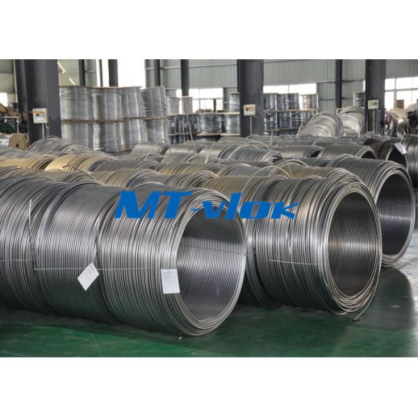 Buy Alloy 625 / UNS N06625 Nickel Alloy Welded Coiled Tubing For Instrument at wholesale prices