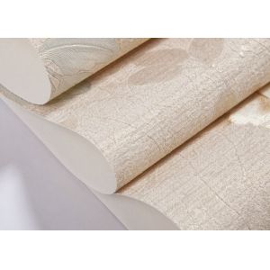 Waterproof PVC Living Room Wallpaper for Entertainment / Household , Rustic