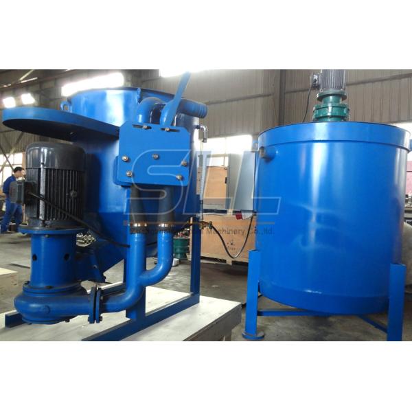 China Large Volume Grout Mixer Machine High Grout Making Speed With Grout Pump on sale China Large Volume Grout Mixer Machine High Grout Making Speed With Grout Pump on sale
