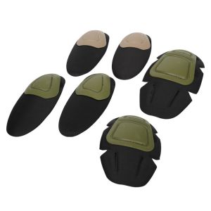 Hard Shell Multicolor Knee and Elbow Protective Pads for Frog Suit Durable Protection