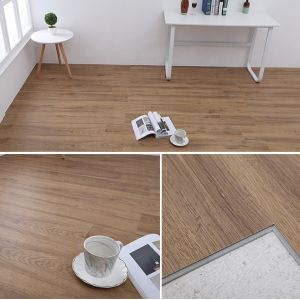 Wood Look Stone Plastic Composite Spc Vinyl Plank Flooring for Customer's